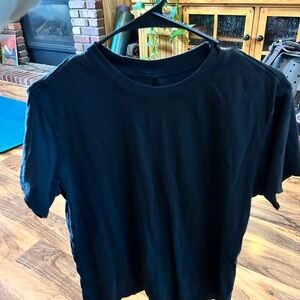 lululemon athletica Black Short Sleeve Tee